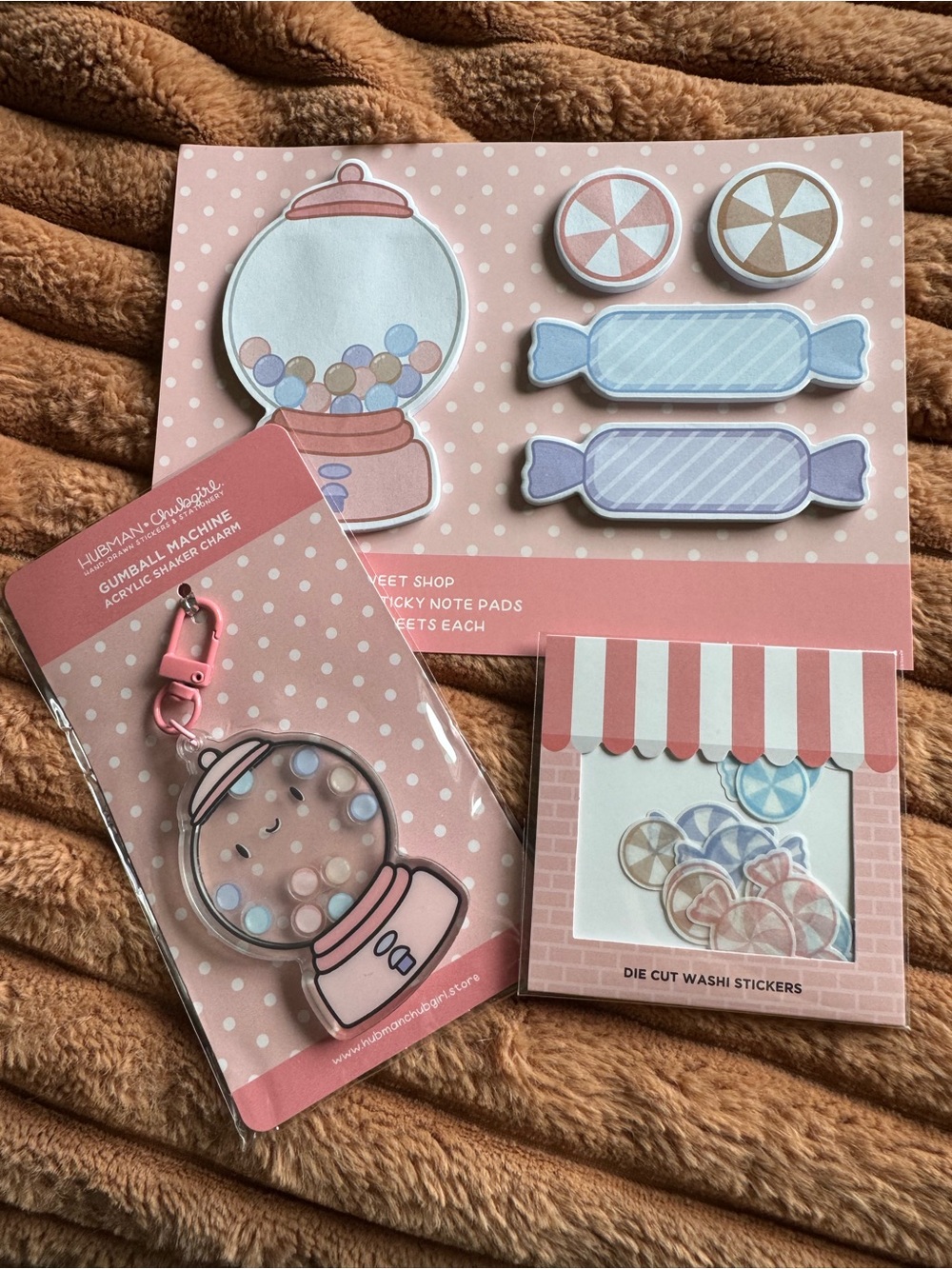 Hubman & Chubgirl Candy Shop Stationary Set